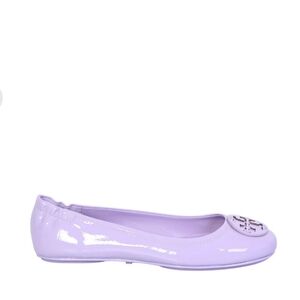 NWT TORY BURCH Minnie Travel Ballet Flats - Lilac